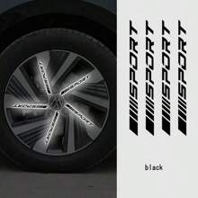 8 piezas Pegatinas reflectantes para neumáticos de coche, vehículo eléctrico, motocicleta, bicicleta. Se pueden pegar, de amplia practicidad, pegatinas de colores, accesorios para automóviles y bicicletas (color aleatorio)