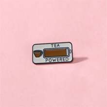Tea Powered Enamel Brooch Fashion Decorative Brooches Ornaments Lapel Bag Badges Jewelry Gifts 2025 New Style Backpack For School