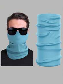 Airkeet Solid Color Ice Silk Multifunctional Headscarf Is Suitable For Summer Outdoor Sports, Cool And High Elasticity Headscarf.