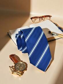 1pc Men's Striped Fashion Business Tie