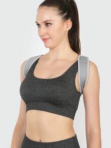 VBOSI Small Size Unisex Upper Back Support Strap - Adjustable Sports Shoulder Support Brace And Posture Corrector - Multicolor - View 8