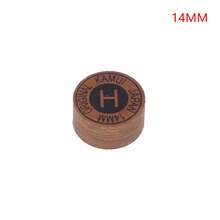 1pc 14mm Japanese Style Billiard Cue Tip, High Quality Pool Cue Tip For 9-Ball And Snooker, Hard & Soft Tips