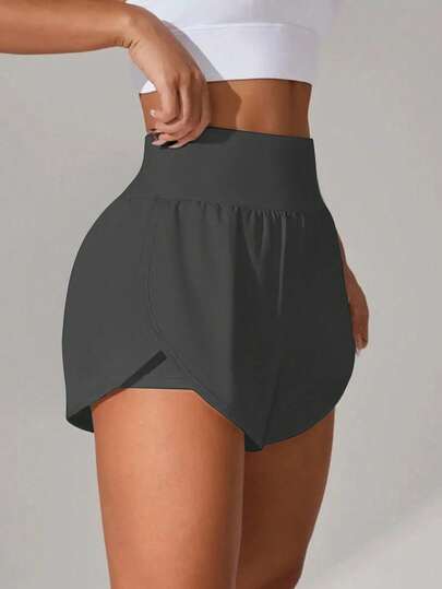 女士吸湿排汗透气运动短裤，夏季