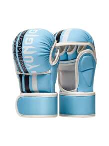 Gants de boxe arts martiaux pour hommes et femmes, gants de sport hybrides MMA à paume ouverte, poing épais pour l'entraînement au combat, la boxe, le Muay Thai, le sac de frappe et le kickboxing