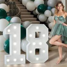 3FT Marquee Light Up Letters, Cool White Light Up Letters A-Z, Large Marquee Letters For Party Decorations, Marry Me Light Up Letters, Birthday Party Marquee Letters For Decor, Wedding Decor