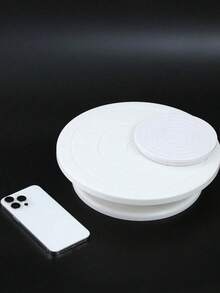 Rotating Cake Stand, Suitable For Baking - White - View 3