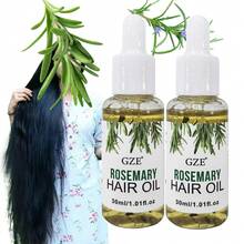 2 件 GZE 迷迭香护发油，迷迭香头皮护发油，注入生物素，强韧发丝 | 所有类型和质地 | 直发、波浪发和化学发质，修复分叉，修复受损发质 - 綠色 - 查看 7
