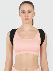 VBOSI Small Size Unisex Upper Back Support Strap - Adjustable Sports Shoulder Support Brace And Posture Corrector - Multicolor - View 18