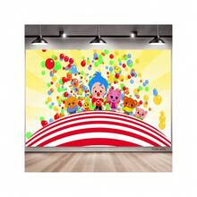 P-Plim P-Plim Banner Photography Studio Backdrop Outdoor House Party Decoration Photo Background Curtain Back Drop - trắng - Xem 1