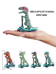 Jouets de dinosaures, jouets de voitures et de scooters de dinosaures pour garçons et filles. Voitures à rappel. Mini scooters à rouler avec le doigt. Tyrannosaurus, Ankylosaure, Vélociraptor, Tricératops jurassiques. Jouets de modèles de simulation, jouets de voitures d'animaux convenant pour l'intérieur et l'extérieur. Ensembles de cadeaux de dinosaures pour enfants. Cadeaux de fête de Noël, d'Halloween, d'anniversaire pour les enfants. Donner des cadeaux de vacances amusants et raffinés aux enfants.