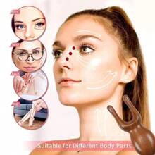 Nose And Eyes Face Massager Manual Gua Sha Tool, Multifunctional Handheld Massage Tools Beauty Tools, Nose Massager Gift For Women Men Mom