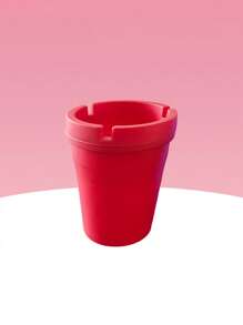 1 pieza Cenicero universal, adecuado para el hogar, la oficina, bares, cafeterías, hoteles, para tirar y extinguir cenizas, de silicona