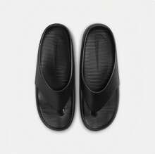 Women's W NIKE CALM FLIP FLOP Non-Slip Casual Sports Slippers - Black - View 5