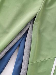 3pcs/Set Boys Casual Fashionable Versatile Pants, Autumn/Winter - Multicolor - View 5