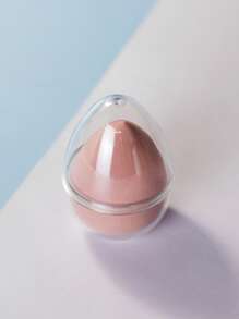 Dry Wet Use Beauty Egg,1pc Makeup Egg & 1pc Storage Box Soft&Touch Makeup Sponge For All Skin Type
