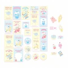 Gift Packaging Materials, Card Header, Card Back, Folding Page, Sticker, Gift Packaging Cards School Supplies,Back To School - one-size - View 14