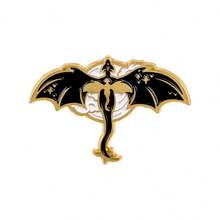 Épinglette en émail de dragon, épingles de revers, insignes sur sac à dos, broche pour femme, cadeau de vêtements, bijoux, accessoires de mode - NR11976 - Voir 1