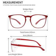 Gafas de seguridad Alsenor con antiempañante, gafas protectoras contra la luz azul, protección UV, antipolvo para hombres y mujeres (Paquete de 2 (Nuevo azul + Nuevo morado)) - Rojo - Ver 5
