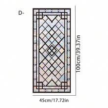 1/4 Piece Rainbow Prism Window Film, PVC Refraction Decal For Glass Surface - Reusable, No Adhesive, Double-Sided Rainbow Sun Catcher, Suitable For Home And Office Decoration, Smooth Surface, Rectangular - Multicolor - View 10