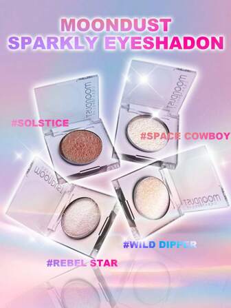 Urban Decay Urban Decay Moondust Glitzer Lidschatten Einzelfarbe Space Cowboy 1,8g/0,06 Oz - aufbaubarer funkelnder Lidglitzer, langanhaltende schimmernde Optik, reflektierender irisisierender Lidschatten-Topper, nasser Effekt