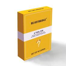 SMILE TALK 1PC Deep Conversation Question Cards, Tabletop/Party Game. 53 Heartfelt Questions For Deeper, Sincere Chats. Ideal Gift For Lovers/Friends On Valentine's/Halloween/Christmas. Perfect For Game Nights|53cards| - Yellow - View 5