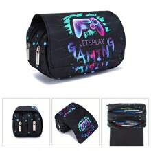 Large Pencil Case, Kids Big Capacity Pencil Pouch Stationery Pen Bag, Boys And Girls Storage High Capacity Bag Pouch Holder Box Organizer, Marker Pen Case For School Student Office Supplies , Back To School Gifts