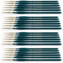 Transon Detail Thin Paint Brush Set 6pcs For Model Minature Craft And Art Painting Green - 6 Pcs - View 5
