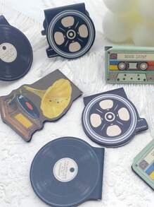8pcs Retra Era Magnetic Bookmarks For Books, Mini Magnet Book Marker Page Clips, Vintage Cassette Telephone Typewriter, Unique Reading Gift Student Back To School