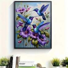 1 Stück [30*40cm/11.8*15.7in] 5D Diamant Malerei Set, Vogel Muster, geeignet für erwachsene Anfänger DIY Mosaik Diamant Kunst, Komplettbohrung Handgefertigt DIY Diamant Malerei, geeignet für Wohnzimmer, Schlafzimmer, Büro Wanddekoration, Überraschungskunst Heimdekoration Geschenk für Familie und Freunde, ohne Rahmen