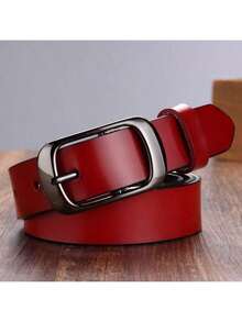 Luksusowy pasek – wyszczuplający trik z postarzaną klamrą (oryginalna biżuteria skórzana na walentynki/rocznicę)​ Jesień, akcesoria na Halloween, jesienno-zimowe, odpowiednie dla nastolatków, młodzieży, mężczyzn, na co dzień, na zewnątrz, do uprawiania sportu, na wakacje, na urodziny, na co dzień - Brązowy - Zobacz 11