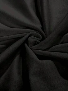 Lässiges T-Shirt in großen Größen, 100% Baumwolle, Rundausschnitt, Kurzarm, Regular Fit, Strickstoff, geometrisches Muster, für den ganzjährigen Einsatz, T-Shirts in Große Größen