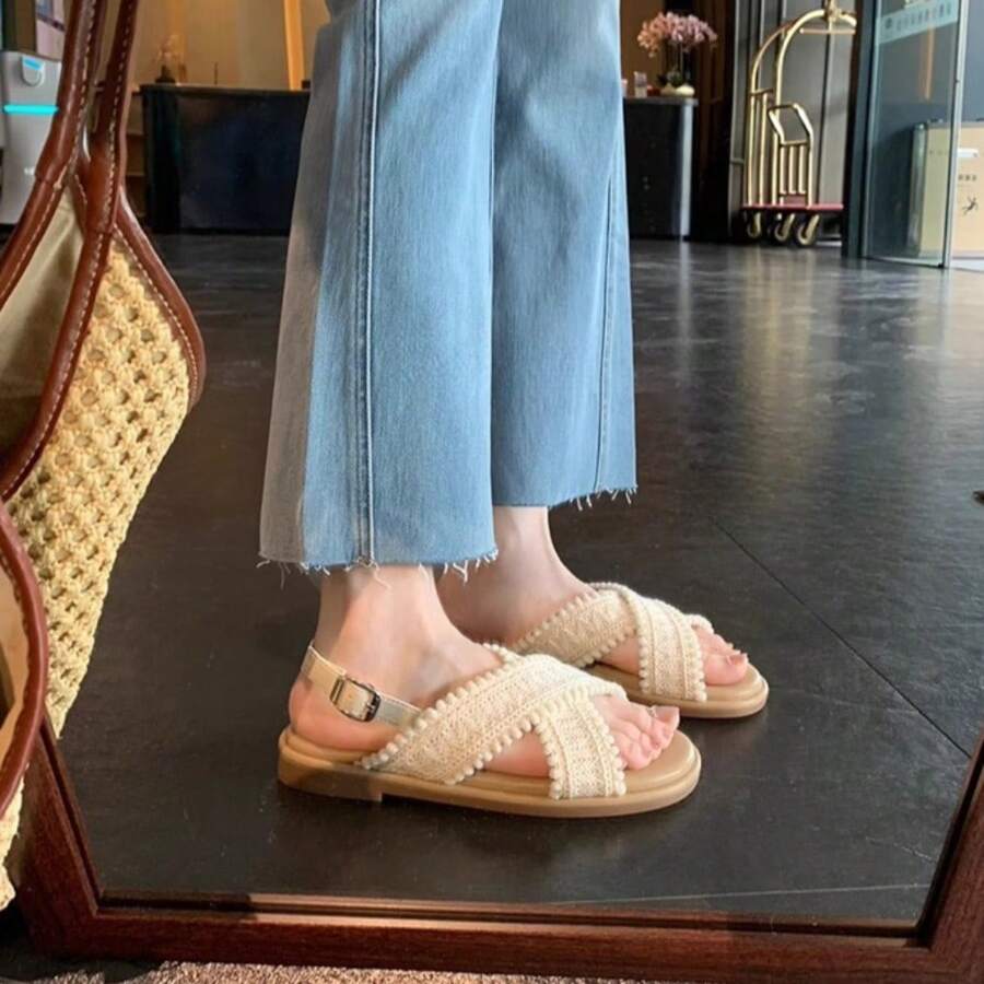 Sandalias planas para mujer