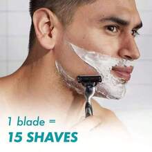 Gillette Mach3 Máquina de afeitar para hombres, 1 mango de máquina + 1 recambio de cuchilla, regalos no proporcionados por Gillette - Multicolor - Ver 7