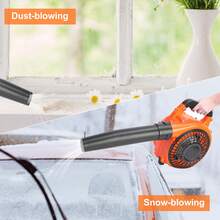 Leaf Blower Cordless Powerful Engine Petrol Powered 26cc Handheld Leaf Blower For Garden - Orange - View 7