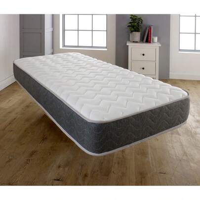Starlight Beds WaveFlex Hybrid Mattress - 18cm Deep, Plush Feel, Memory Foam & Innerspring Support, Breathable Cooltouch+ Sleep Surface, Reliable Comfort For A Restful Night's Sleep