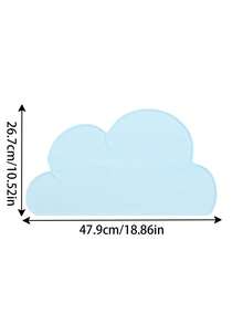 1 tấm lót thức ăn cho thú cưng bằng silicon, chống trượt, chống thấm nước, thích hợp cho khay đựng bát nước của chó (17 inch) - Nhiều màu - Xem 3