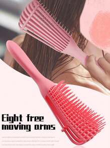 6pcs Hair Comb Set: Wet & Dry Curling Brush, Suitable For Natural 3/4 Abc Curls; Ultra-Fine Spray Bottle Hair Brush, Rat-Tail Comb, Edge Comb. Hair Styling Tools For Thick & Thin Hair Care, Hair Styling Kit, Hair Tool Kit, Hairstyling Set