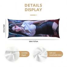 Vỏ gối hình chữ nhật tùy chỉnh theo yêu cầu - Tùy chỉnh hai mặt, chất liệu vải thoải mái, nhiều màu sắc, polyester, thích hợp làm quà tặng cho gia đình, người thân yêu, bạn bè, Ngày của Cha, Ngày của Mẹ, Halloween, Giáng sinh, Đêm Giáng sinh, Ngày lễ tình nhân, Ngày lễ tình nhân trắng, sinh nhật, ngày đặc biệt, Ngày Chiến sĩ. - Nhiều màu - Xem 4