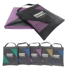 2 pezzi - Asciugamani sportivi da golf ad asciugatura rapida, in fibra ultrasottile per uso all aperto, campeggio e sport, con custodia con cerniera, adatti per campeggio, fitness, golf, nuoto, spiaggia e rientro a scuola
