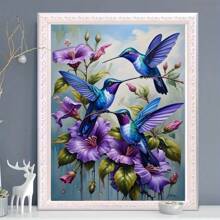 1 Stück [30*40cm/11.8*15.7in] 5D Diamant Malerei Set, Vogel Muster, geeignet für erwachsene Anfänger DIY Mosaik Diamant Kunst, Komplettbohrung Handgefertigt DIY Diamant Malerei, geeignet für Wohnzimmer, Schlafzimmer, Büro Wanddekoration, Überraschungskunst Heimdekoration Geschenk für Familie und Freunde, ohne Rahmen