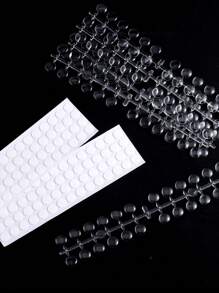Nail Polish Swatch Dots Round Nail Color Swatches Clear Transparent Nail Polish Display Nail Sample Swatches With Adhesive Sticker For Gel Polish Nail Swatch Book