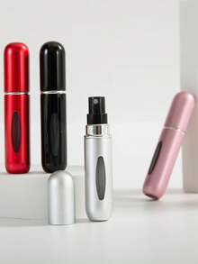 1 件便携式 5ml 迷你香水喷雾瓶，可重复使用香水喷雾瓶，香水泵盒，空香水瓶适合旅行和外出 - 彩色 - 查看 3