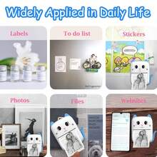 亲子联谊迷你打印机，儿童热敏绘图打印机，家庭活动益智玩具，适合3-12岁儿童的圣诞生日礼物