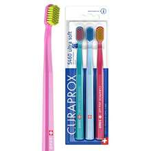 Curaprox 5460 Ultrasoft Toothbrush 3 Pack - 如圖 - 查看 1