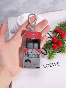 1 件 Meow Meow Fun 印花拉起式烟灰缸，便携式烟灰缸礼物，猫咪提醒图案，烟灰缸礼物 - 彩色 - 查看 4