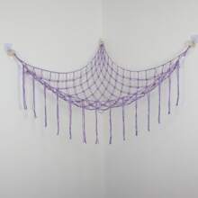 Rede para armazenamento de bichos de pelúcia ou canto de rede - Rede grande para brinquedos de pelúcia, decoração de quarto - Suporte organizador para bichos de pelúcia fofos - Rede para armazenamento de bonecas, decoração de parede para quarto, rede grande de canto de malha, suporte de armazenamento suspenso, sala de estar familiar, decoração de quarto, decoração de presente fofa e interessante