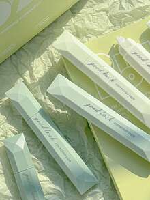 5 件套渐变色铅笔式修正带，自然风格安静大容量平滑修正带，适用于学校用品，返校