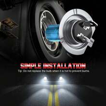 CHUSYYRAY Super Bright White H7 Halogen Bulbs Headlight High Beam DRL For  Elantra - 1 - View 7