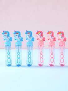 10Pcs Empty Unicorn Pattern Bubble Tubes(Bubble Liquid Is Not Included),Thick Plastic Party Bubble Stick ,Durable Reusable Bubble Soap Bottle,Unicorn Party Favors & Decorations,Unicorn Party Supplies,Outdoor Party Decoration,Bubble Birthday Party Gift,Gender Reveal Party Decor,Birthday Decorations,Babyshower Supplies,Wedding Decor,Wedding Items,Bridal Shower Favors,Holiday Party Supplies
