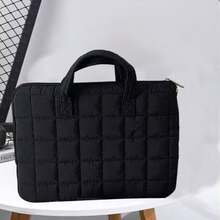 Bolsa portátil premium para laptop de 14" y 15.6", maletín y organizador de documentos - Negro - Ver 1